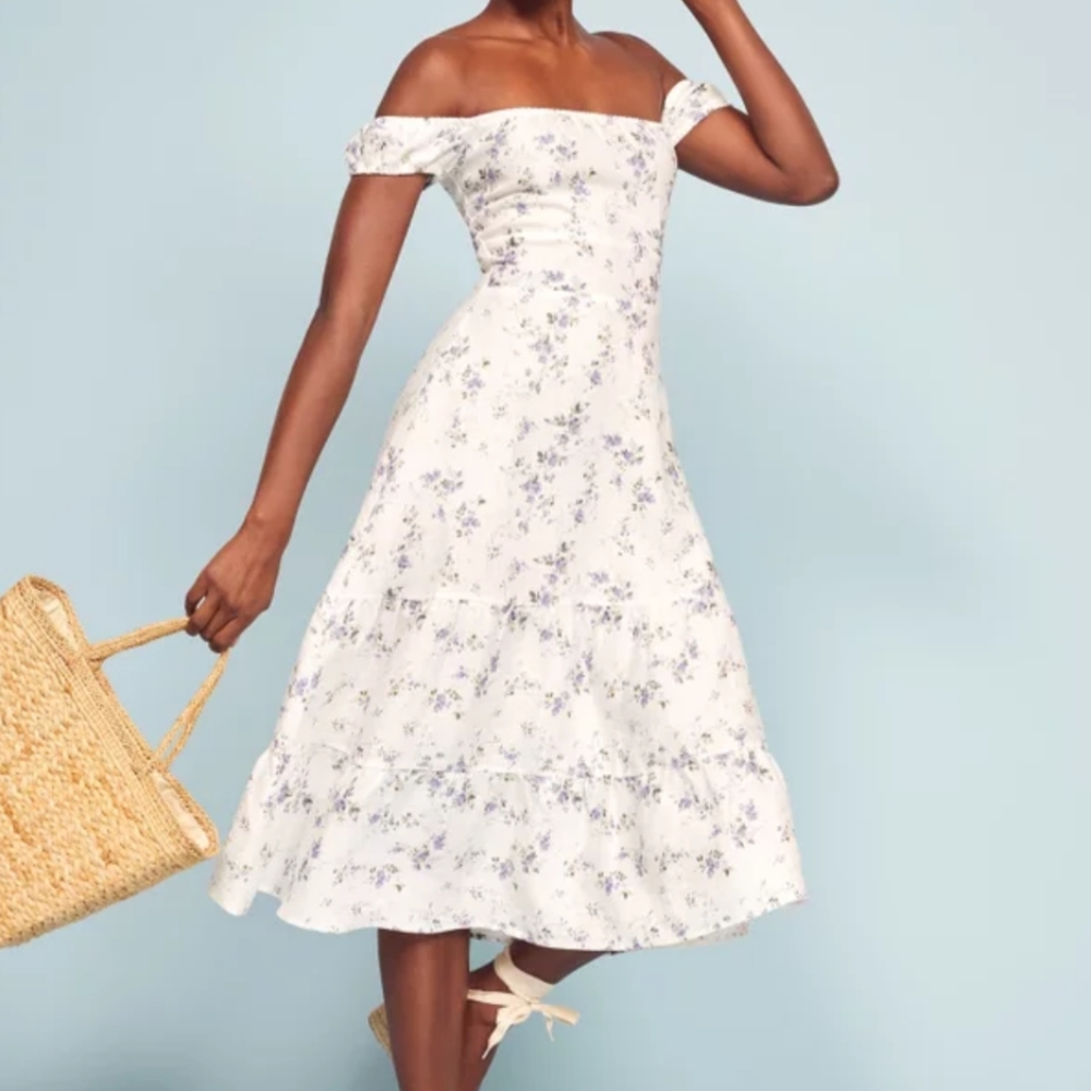 Reformation Toulouse Linen dress